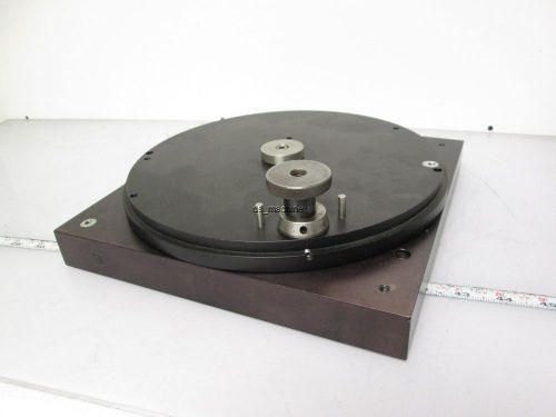 10&#034; Diameter Manual Rotary Table 10 1/8&#034; x 10 1/8&#034; x 3 1/2&#034; Overall