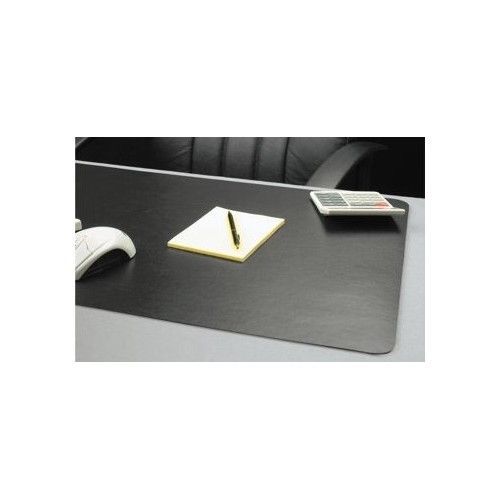 Desk Pad Black Mat Office Blotter Table Protector Cover Vinyl Top Surface Tough