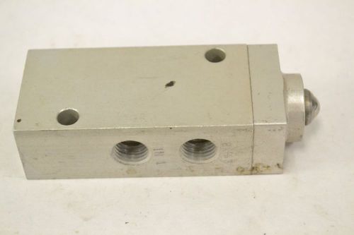 Schrader bellows p084-2001 3way 1/4 in npt pneumatic valve body manifold b307318 for sale