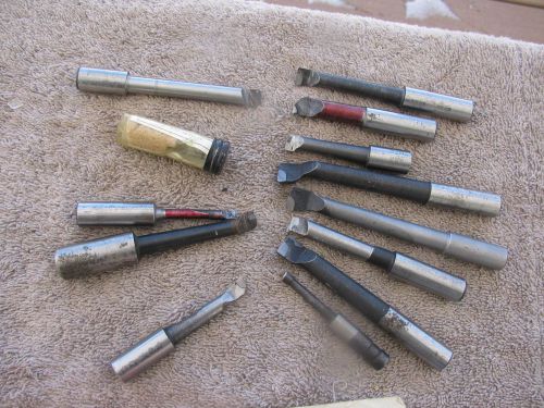 13 boring bars bar machinist toolmaker tool tools