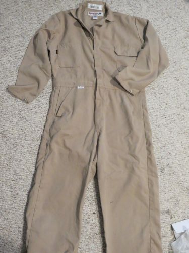 NEW Armorex Unifirst FR Flame Fire Resistant Coveralls - Tan Khaki !MUST GO!