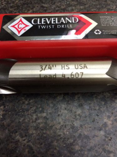 Cleveland Twist 3/4&#034; 2 Flute Ball End Mill (L697/C42550) Qty:4