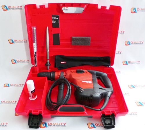 New hilti te 60 combihammer rotary drill w/ pointed chisel &amp; 5/8&#034; x 14&#034; bit 120v for sale