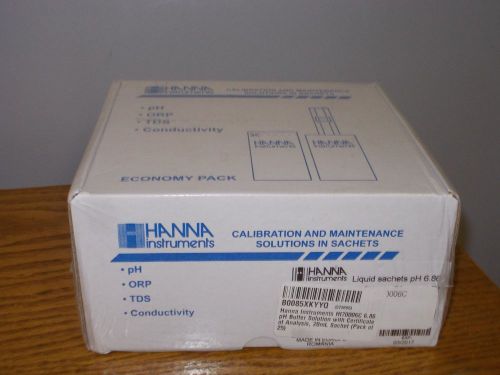 Hanna Instruments pH Buffer Solution w/Certificate of Analysis HI 70006C