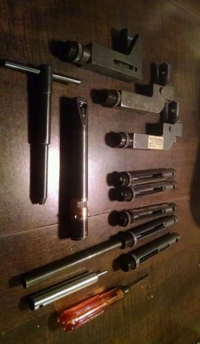 Olympic , Allfast , Huck rivet pullers riveter gun noses and pullers lot of 12