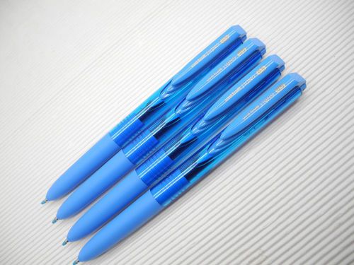 4pcs new uni-ball signo umn-155 0.5mm roller ball pen light blue(japan) for sale