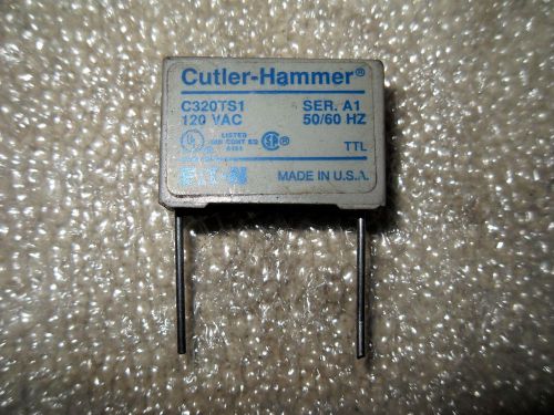 (Y3-3) 1 USED CUTLER-HAMMER C320TS1 SURGE SUPPRESSOR