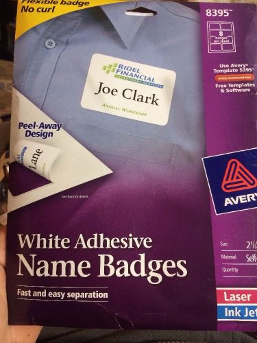 Avery Name Badge Label - 2.13&#034; Width X 3.38&#034; Length - 160 / Badges - (ave8395)
