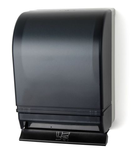 Palmer Fixture Push Bar Roll Towel Dispenser Dark Translucent