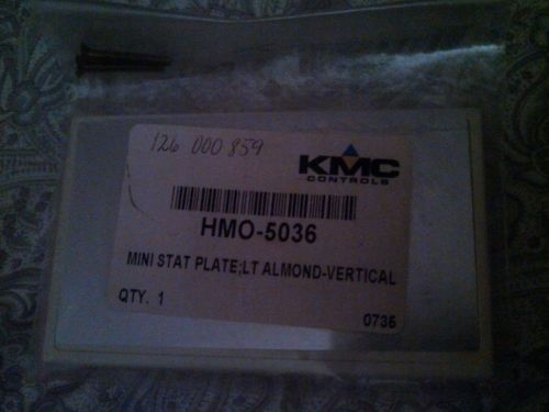 kmc HMO-5042 wall plate- universal mounting 4.5 inch square light almond color