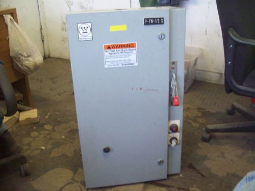 Westinghouse size 3 combination motor starter disconnect a206s3mjac a200m3cac for sale