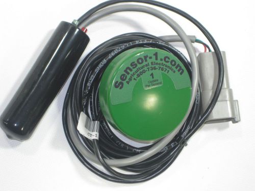 Sensor-1 DS-GPSM-CT1-GRN 1 Hz GPS Speed Sensor Green Housing 6 Pin Deutsch Conn.