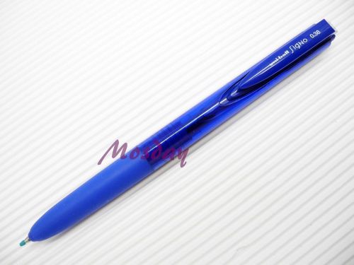 3pcs set Uni-Ball Signo UMN-155 0.38mm Retractable RollerBall Pen, BLUE