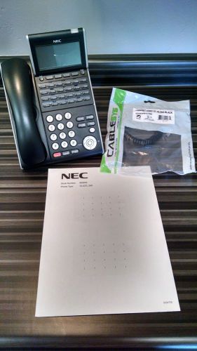 NEC DTL-24D-1 BK 24 Button DT330 Telephone for Univerge 8100/8300 Systems