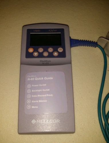 Nellcor N-65 Handheld Portable Patient Monitor
