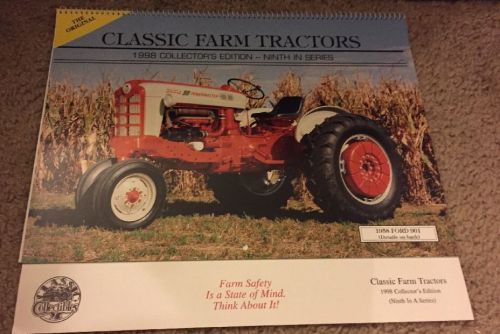 1998 Dupont Classic Tractors Collectors Edition Wall Calendar