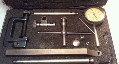 Vintage Starrett micrometer Toolmaker Gauge Set in case