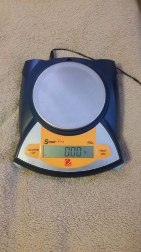 Ohaus Scout Pro SPE402 Scale (Max: 400g, d=0.01g)