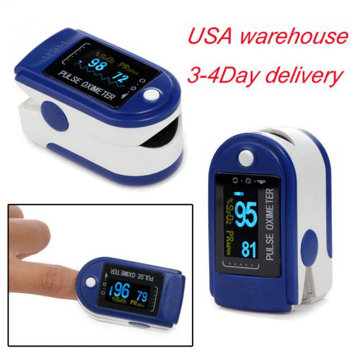 FDA CE OLED Oximeter Pulse Finger Tip Monitor Blood Oxygen SpO2 CMS50D  CONTEC