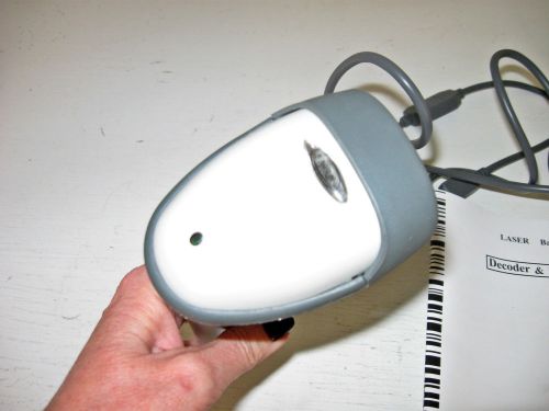 FARSUN FG9100A Laser Barcode Scanner with Programming Manual NEW