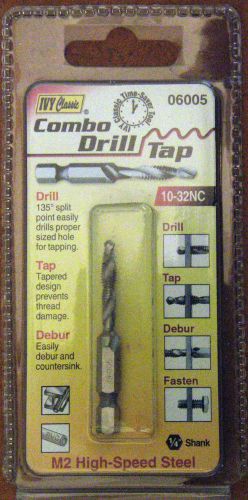IVY 10-32NC COMBINATION DRILL &amp; TAP 06005