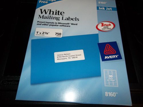 Mailing Labels Avery 8160