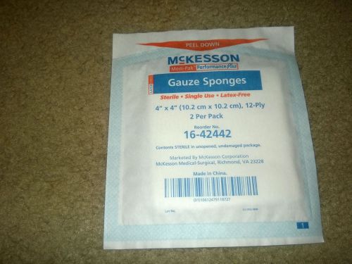 McKesson Gauze pads 25 count