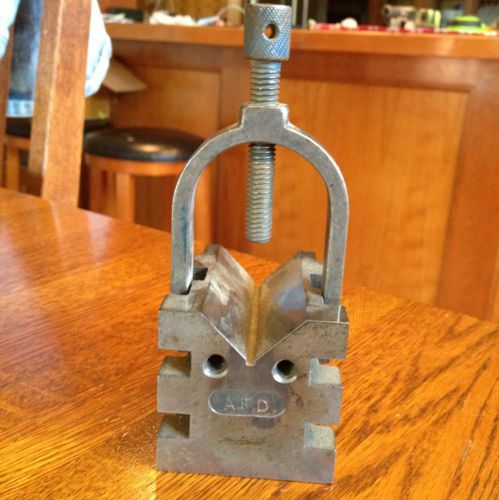 MACHINIST LATHE MILL TOOL- Wedge V - Clamp for Set Up Hold Down