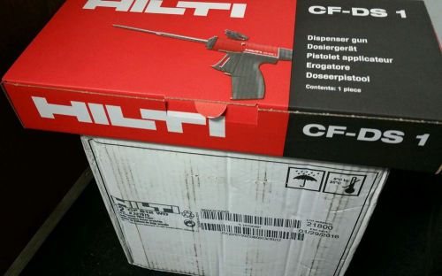 Hilti CF 812 LOW PRESSURE WINDOW AND DOOR FOAM 12 cans + 1 can foam gun new