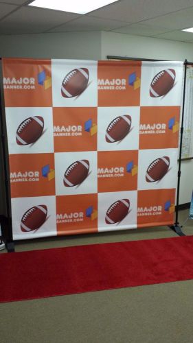 Step and Repeat Backdrop Banner 4X8