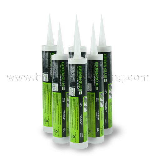 9 tubes of Green Glue Noiseproofing and Dampening Compound