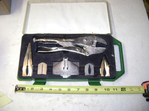 Machinist Vice Grips wit Different Jaws -One of the Worlds Most Versatile Tools.