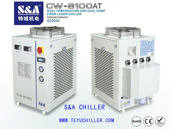 Laser water chiller cw-6100at with separate pumps for sale