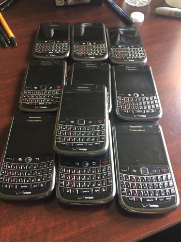 Lot Of 10 Blackberry Bold 9630