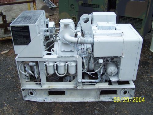 5 kw military diesel generator 140 hours mep 002a 120/240 runs on heating oil for sale