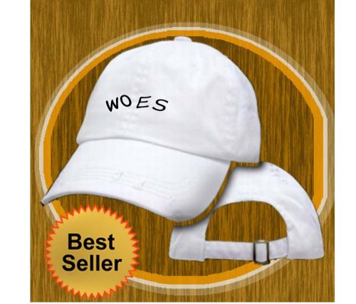 New Luxury Design Drake Woes-Six White baseball caps hats  unisex fit your shirt