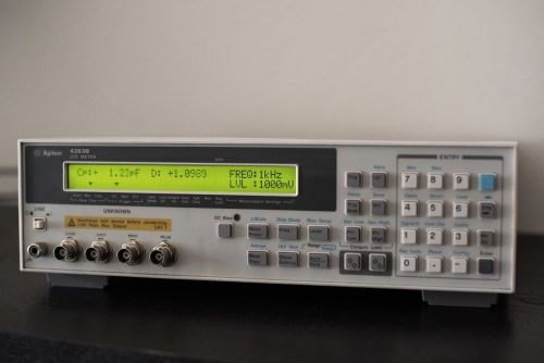 Agilent / HP 4263B 100 Hz to 100 kHz LCR Meter - Great condition!