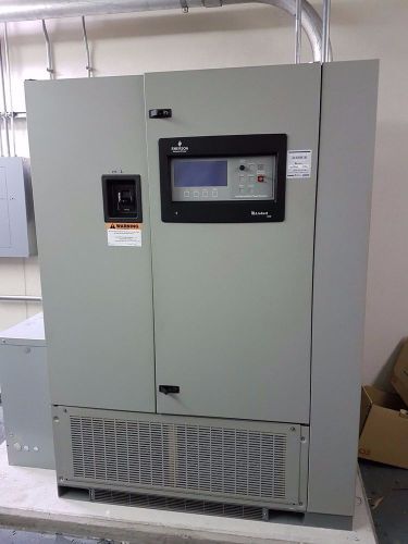 2004 liebert 610 series 225kva ups uninterruptible power supply data center set for sale