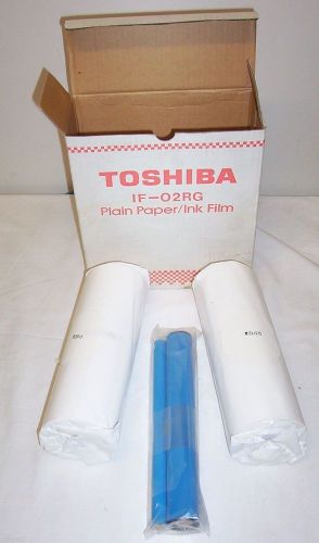Toshiba IF-O2RG/IF-02RG Plain Paper/Ink Film (2 rolls paper, 1 roll film)