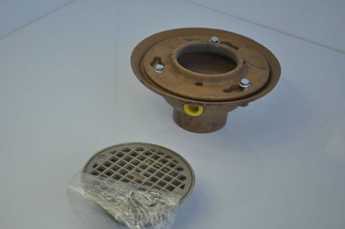 Floor drain with strainer made by smith for sale