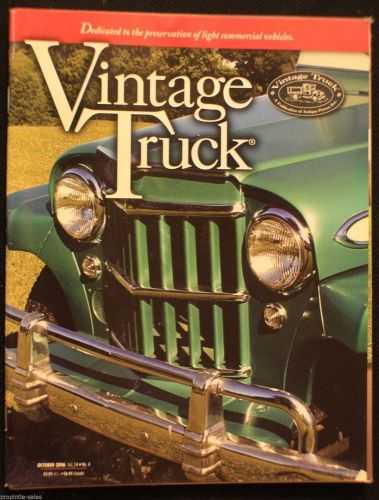 Vintage Truck Magazine - 2006 October ~ Combine and SAVE!