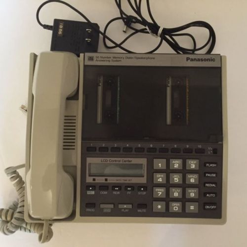 Vintage Panasonic VA-8045 Easa Phone Answering Machine For Service or Parts