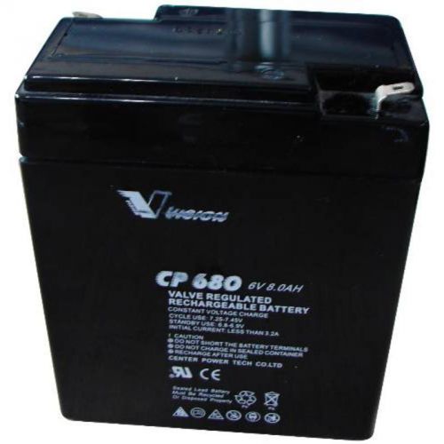 Exit Rechrg Battery 6V8A National Brand Alternative Security 673028 727245000274