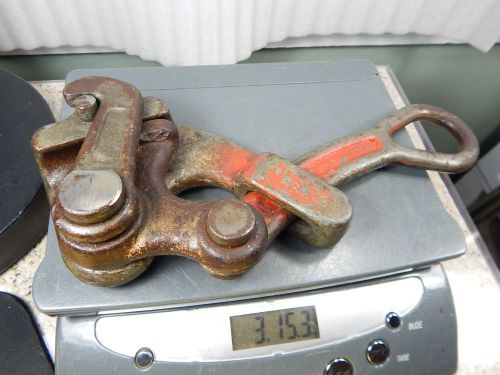 Vintage KLEIN TOOLS 1625-20 Wire Cable Rope Grip Puller 8000 LB 1625 20