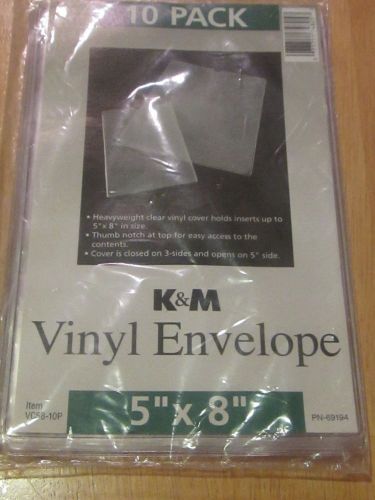 K&amp;M Vinyl envelope 5x8
