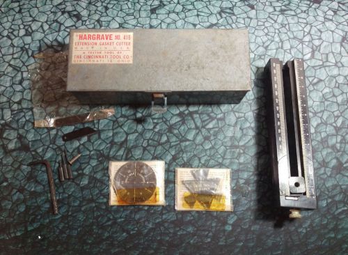 Vintage Hargrave Extension Gasket Cutter Kit # 416 Used?