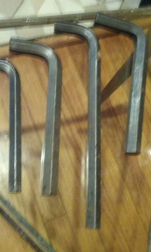 4 large Machinist Allen wrenches