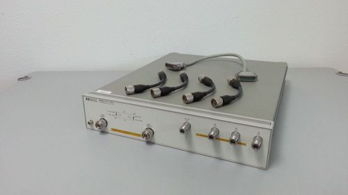 Keysight (Agilent / HP) 87511A S-Parameter Test Set, 100 kHz to 500 MHz