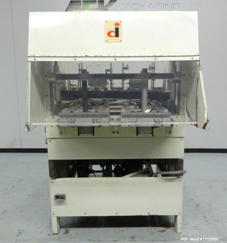 Used- delkor model 742 automatic tray former. set up for chipboard non-glued tra for sale