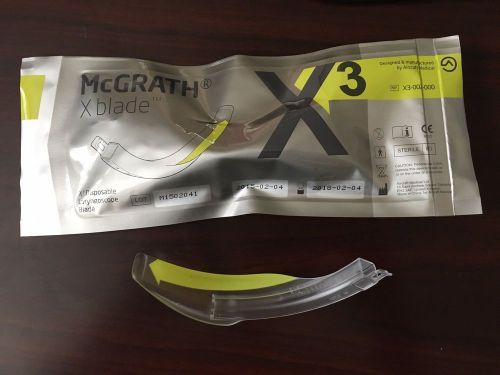 McGrath Video Laryngoscope Blade Xblade x3-002-000  Quantity 1